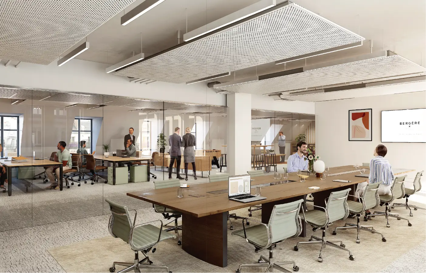 Plateaux R+3 Bâtiment imprimerie